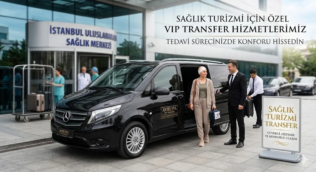 istanbul sağlık turizmi transfer hizmetleri vip araçlar