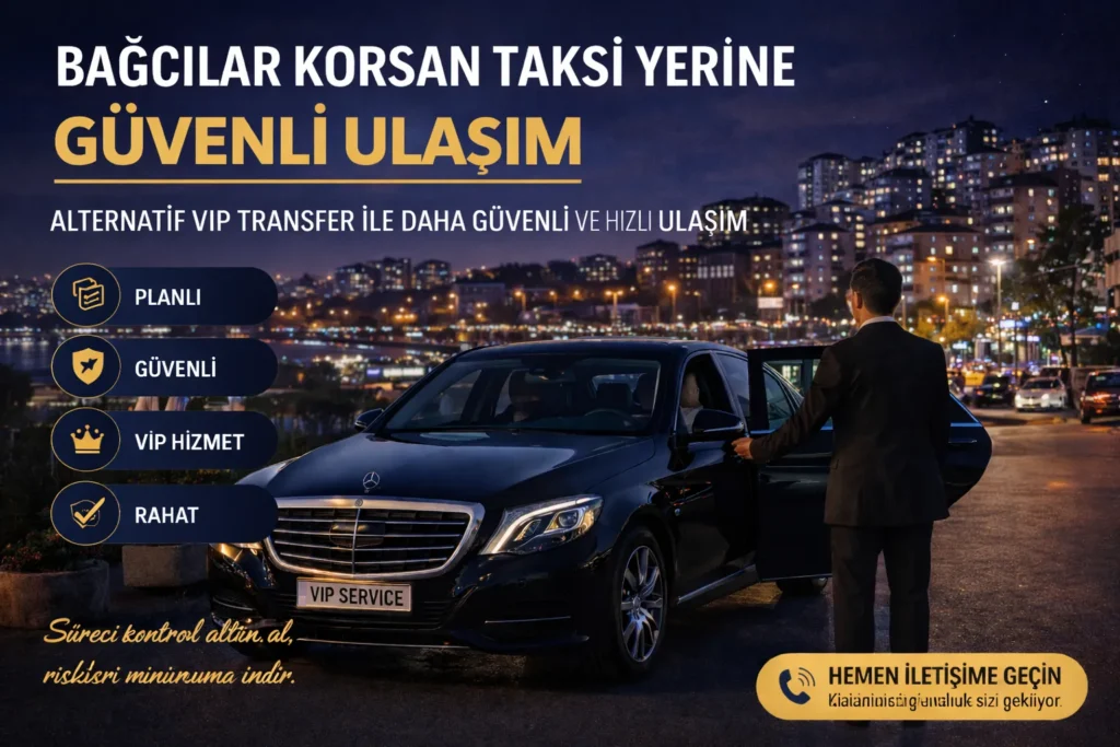 bağcılar korsan taksi alternatif ulaşım istanbul