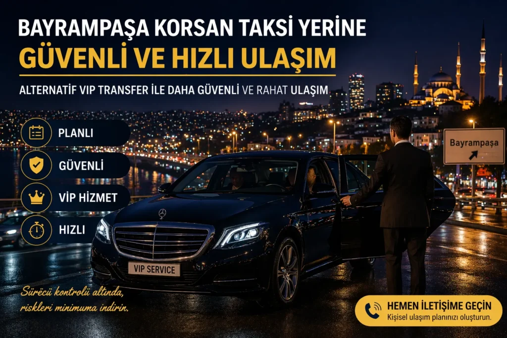 bayrampaşa korsan taksi alternatif ulaşım istanbul