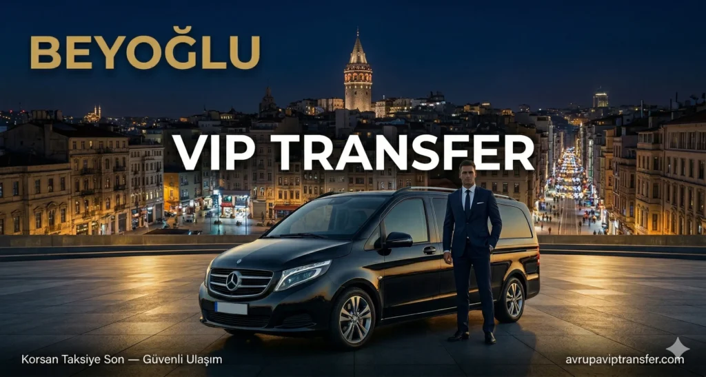 Beyoğlu VIP Transfer - Korsan Taksiye Karşı Güvenli Ulaşım
