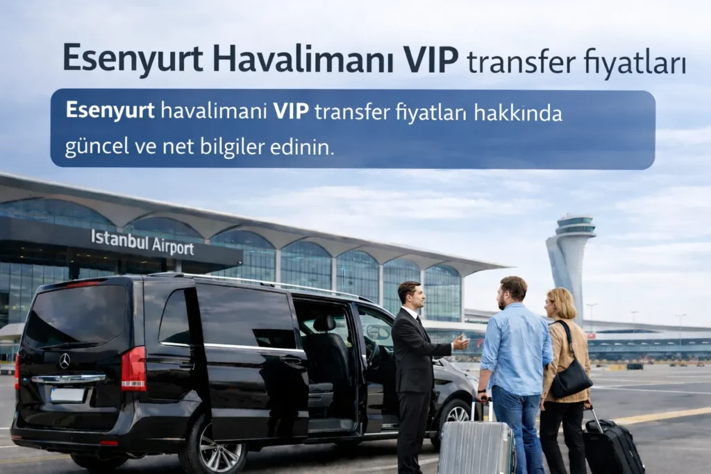 esenyurt havalimani vip transfer fiyatlari ve İstanbul Havalimanı ulaşımı